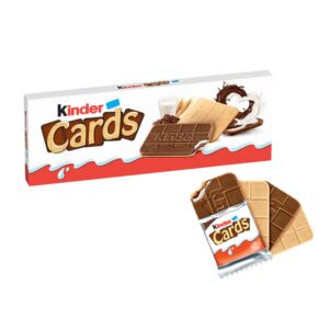 Kinder cards 128g milk