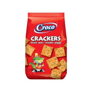 CROCO CRACKERS МАК + СУСАМ 100Г/12