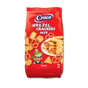 Croco Bretzel & Crackers Mix 500g