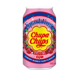 Chupa Chups Cherry Bubble Gum Juice 345ml/24