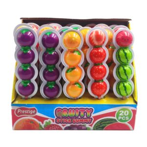 ЖЕЛ БОНБ FRUITY НА КЛЕЧКА МЕК Ц-Р 20х20Г/12