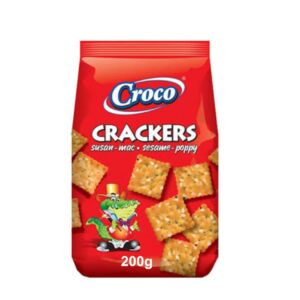 CR CRACKERS  СУСАМ И МАК  200Г/12