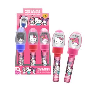 Dolci HELLO KITTY СВЕТЕЩА ПРЪЧКА С БОНБ 12х10Г/6